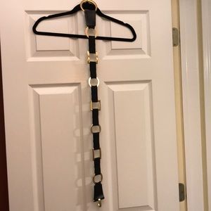 Mint! Suzi Roher Black elastic stretch belt